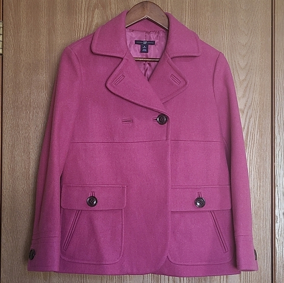 Gap wool‎ blend peacoat - Picture 2 of 5